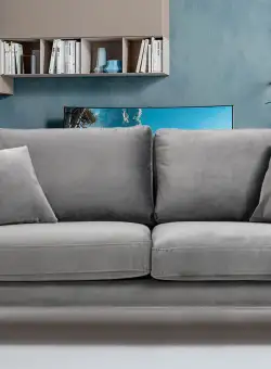 Canapea 2 locuri Papira gri