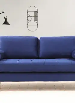 Canapea 2 locuri Rome bleumarin