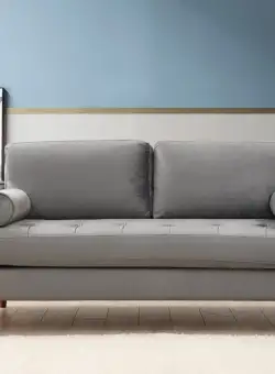 Canapea 2 locuri Rome gri