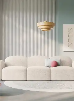 Canapea 3 locuri Blair chenille L274 cm