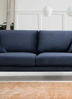 Canapea 3 locuri Papira bleumarin