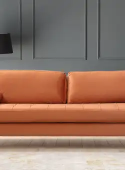 Canapea 3 locuri Rome portocalie