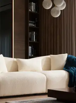 Canapea 3 locuri Venedik crem