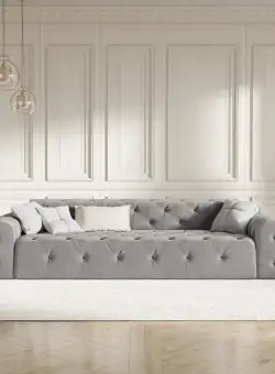 Canapea 4 locuri Candice catifea L255 cm