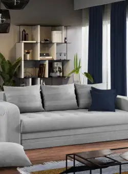 Canapea Camila Gri Deschis