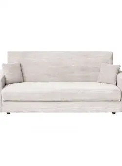 Canapea CORINNE LUX extensibila, 3 locuri, cu lada depozitare, bej, 220x90x96 cm