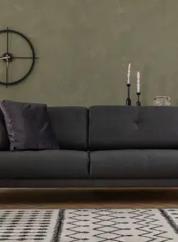 Canapea cu 3 locuri Mustang - Anthracite