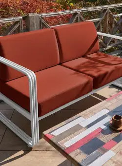 Canapea De Gradină Cu 2 Locuri Zlatan, 151 X 66 X 70 Cm