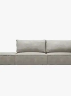 Canapea deschisa 4 locuri Kaelle chenille L264 cm