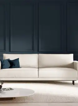 Canapea extensibila 3 locuri Caro catifea L236 cm