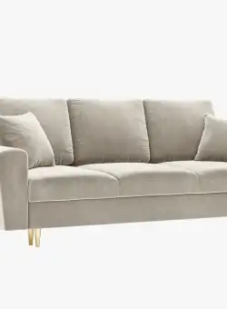 Canapea extensibila 3 locuri Moghan catifea L235 cm