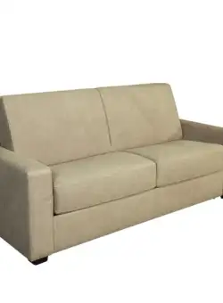 Canapea Extensibila Ribalta Vezuviu, 2 Locuri, Crem, 196 Cm