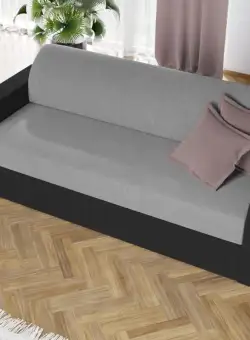 Canapea Mini Gri Deschis / Gri Antracit
