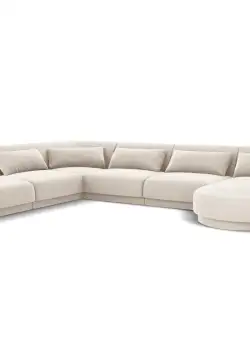 Canapea panoramica 6 locuri velvet Tulum