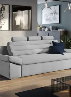 Canapea Quinn Gri Deschis