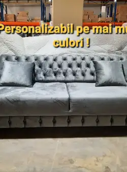 Canapea TINA 1 , gri ( extindere electrica )