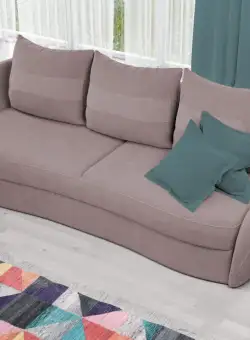 Canapea Velur Roze