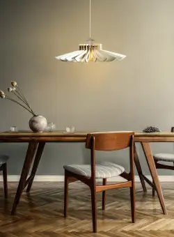 Candelabru Ozen, 60 W, Alb, H 45 cm