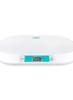 Cantar electronic Vitammy Infant SBS-30860, pentru prematuri, nou-nascuti si bebelusi, Ecran LCD, precizie 10 g, greutate maxima 20 kg