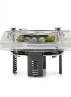 Capac Jante Auto LED Multicolor cu Incarcare Energie Solara Tuning