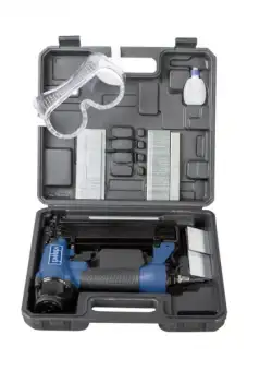 Capsator pneumatic pentru cuie si capse Scheppach 7906100715, L 15-50 mm, L 16-40 mm