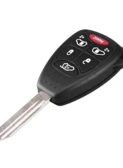 Carcasa Cheie Auto Techstar® Chrysler, Dodge, Jeep, PT Cruiser, Charger, Cherokee, RAM, Wrangler, 6 Butoane