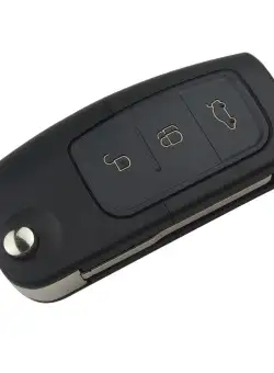 Carcasa Cheie Auto Techstar® Ford Focus, Fiesta, Mondeo, Galaxy, Kuga, C-Max, 3 Butoane