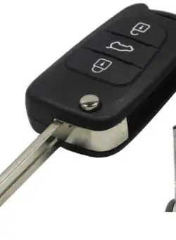 Carcasa telecomanda cheie Hyundai / Kia tip briceag cu 3 butoane