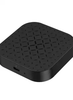 Carlinkit CarPlay Ai Box Cu Android 11.0 Techstar® CPC200 Basic, RAM 2G, ROM 16G, 5V-1A, Compatibil iOS, Redare Video, Muzica, TF Card, Hotspot WiFi, Negru