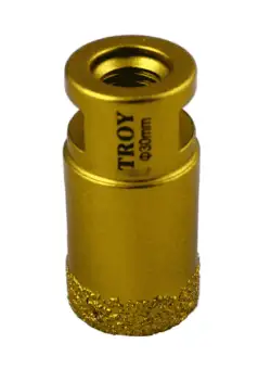 Carota diamantata pentru polizor unghiular Troy 27450-30mm, O30 mm