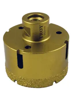 Carota diamantata pentru polizor unghiular Troy 27450-68mm, O68 mm