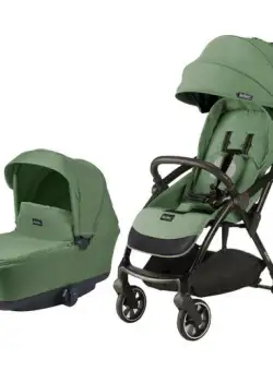Carucior Leclerc Magic Fold Plus 2 in 1 Green, 0-22 kg (Verde)