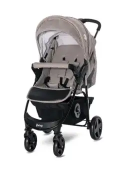 Carucior Lorelli 2 in 1 Daisy Basic String, 0-10 kg, +0 luni (Gri)