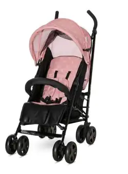 Carucior sport Lorelli Ida, suport picioare, spatar si copertina reglabile, prindere centura in 5 puncte, material impermeabil, suspensie individuala, Mellow Rose