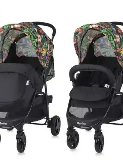 Carucior sport Lorelli Martina, 0-15 kg, 6 luni-3 ani (Tropical Flowers)