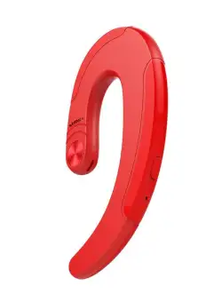 Casca Bluetooth MRG P-Q25, Handsfree, Over-Ear, Rosu C455