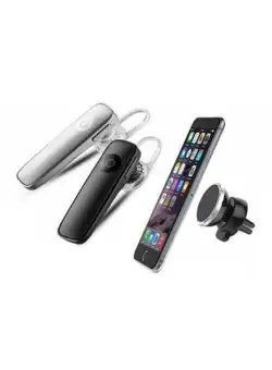 Casca Bluetooth + Suport magnetic pentru telefon