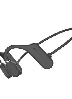 Casca Conductie Osoasa Techstar® BL-09, Negru, Bluetooth 5.0, 3D HiFi, Sporturi in Aer Liber