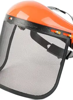 Casca protectie motocoasa cu viziera de plasa MX177