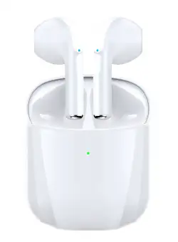 Casti Smart Techstar® TWS S68, Wireless, Bluetooth V5.0, HD Audio, Touch, IPX5, iOS, Android, 300mAh, Type-C, Alb