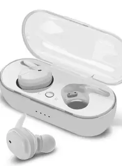 Casti Wireless TWS-4, Bluetooth 5.0, calitate inalta a sunetului