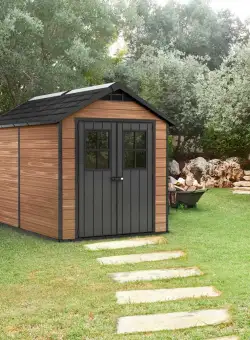 Casuta de gradina Keter Newton 7511 cu usa dubla