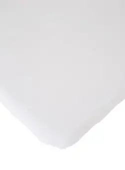 Cearsaf saltea 75x95 cm Childhome, Tricot Alb
