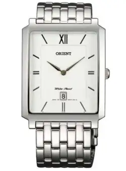 Ceas Barbatesc Orient Clasic, Argintiu, Cutie depozitare