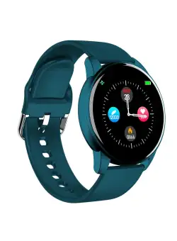 Ceas Smartwatch Techstar® ZL1, 1.30 inch IPS, Bluetooth 4.0, Monitorizare Puls, Tensiune, Alerte Sedentarism, Hidratare, Oximetru, Albastru