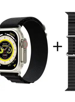 Ceas Smartwatch Z69 Ultra Watch, ecran 2.0", 2 curele, incarcare wireless