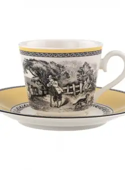 Ceasca si farfuriuta ceai-cafea Villeroy & Boch Audun Ferme
