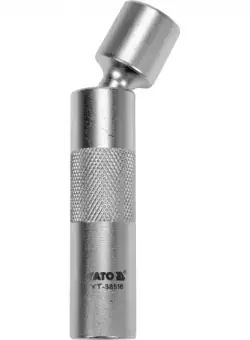 Cheie bujii cu articulatie cardanica 14mm 3 8 YATO CrV