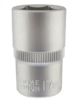 Cheie tubulara Troy 26189, 1 2, , O 17 mm, L 38 mm