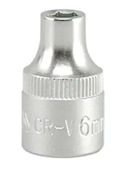 Cheie tubulara YATO, hexagonala, CrV, 3 8